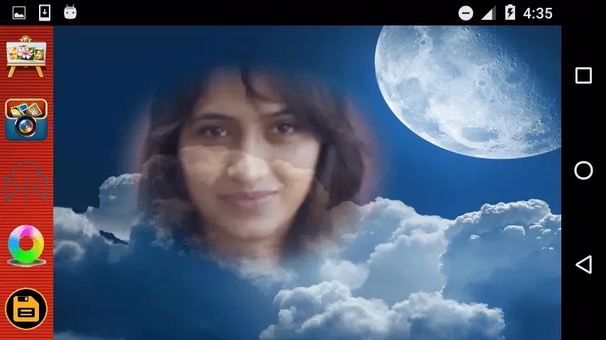 Blue Sky Photo Frames 스크린샷