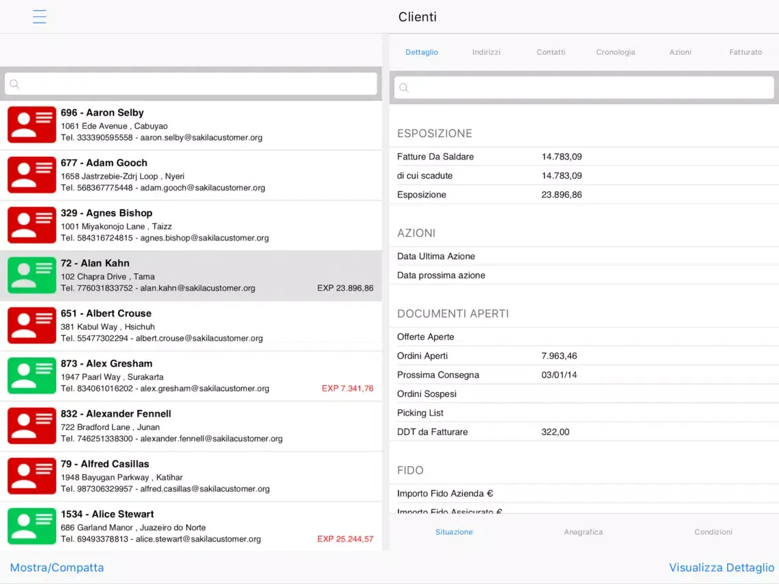 Sonar Enterprise iPad  Screenshots