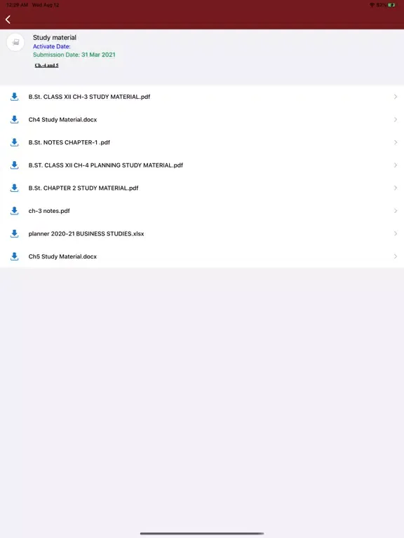 Captures d'écran de GD Goenka Rohtak iPad 