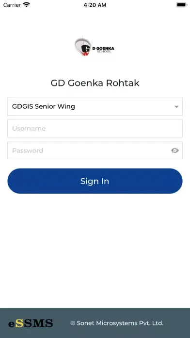 Captures d'écran de GD Goenka Rohtak