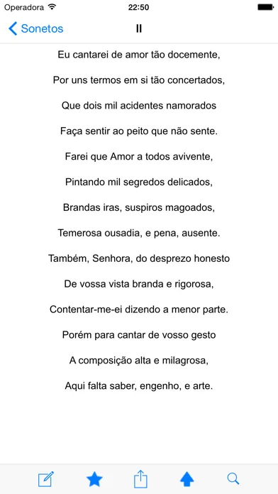 Sonetos de Luís de Camões स्क्रीनशॉट