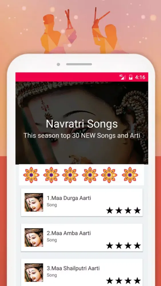 Capturas de pantalla de Navratri Garba Songs and Aarti