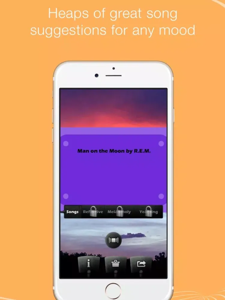 Autumnal Song Suggestor – Shake for the perfect song iPad 应用截图