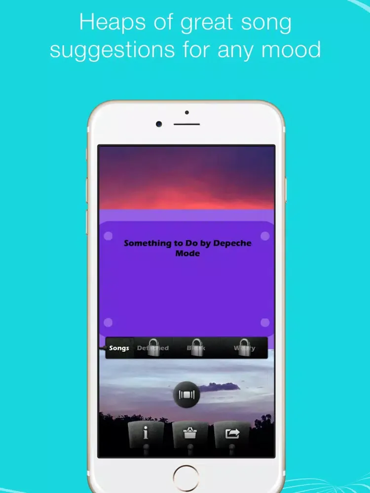 Capturas de pantalla de Cold Song Suggestor – Shake for the perfect song iPad 