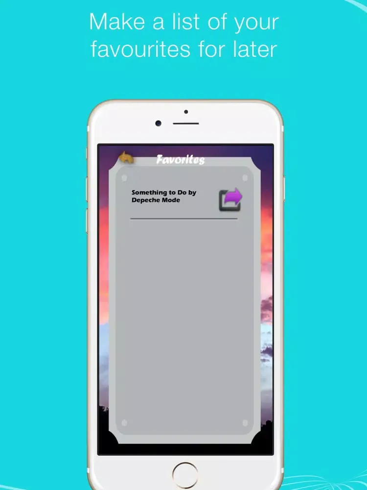 Capturas de pantalla de Cold Song Suggestor – Shake for the perfect song iPad 
