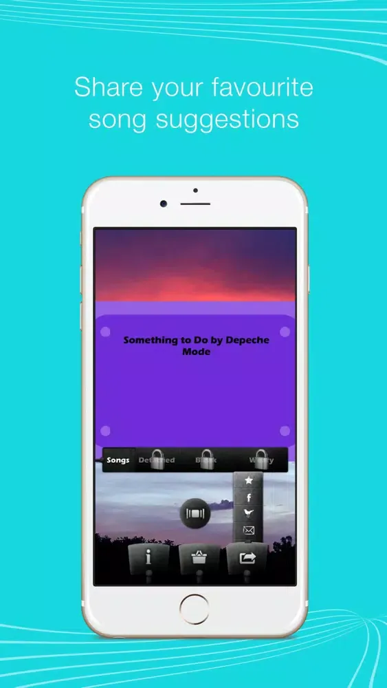 Capturas de pantalla de Cold Song Suggestor – Shake for the perfect song