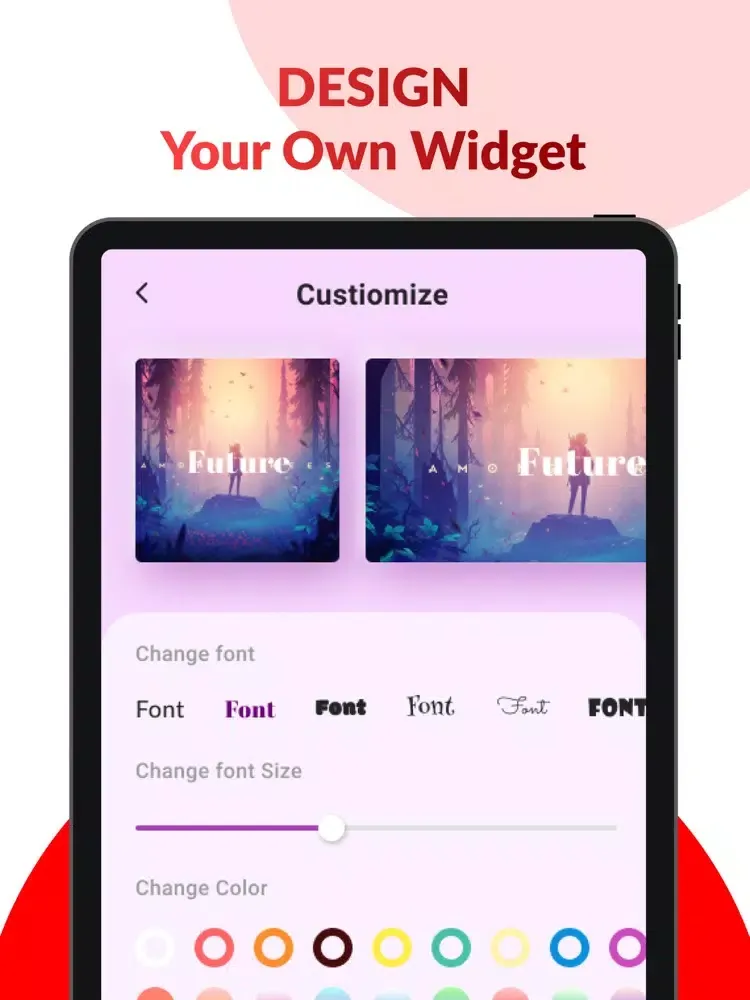 Capturas de tela do A+ Gallery - Photos Widget iPad 