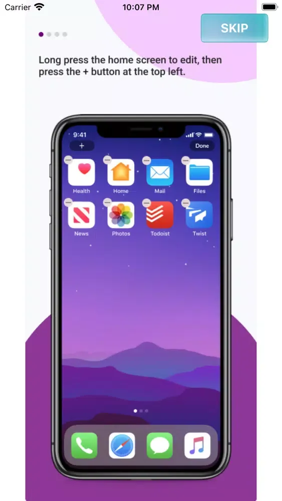 Capturas de tela do A+ Gallery - Photos Widget