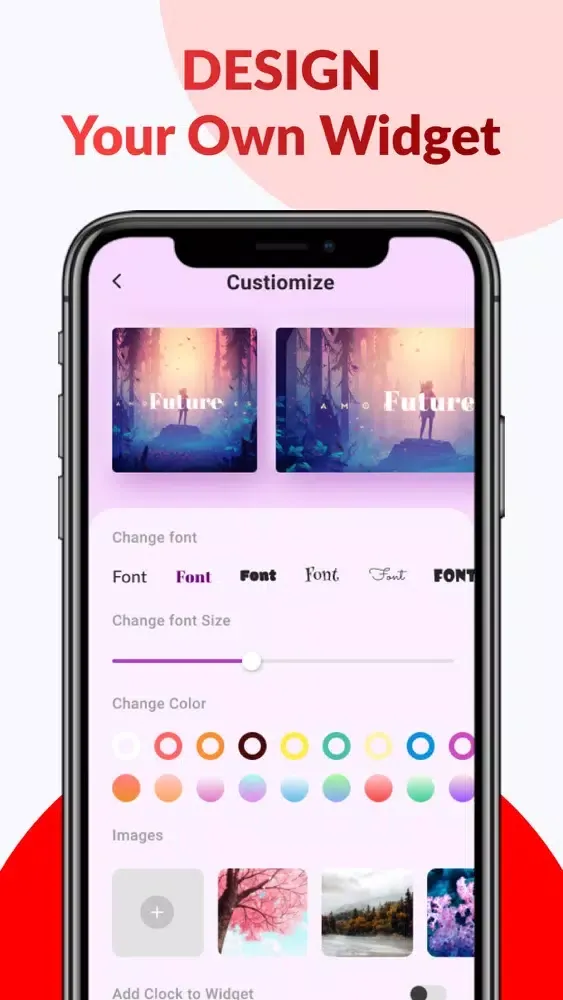 Capturas de tela do A+ Gallery - Photos Widget