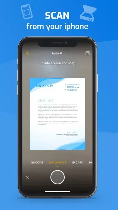 Скриншоты iScan - PDF & Photo Scanner