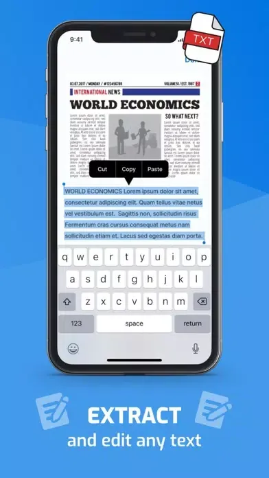 Скриншоты iScan - PDF & Photo Scanner