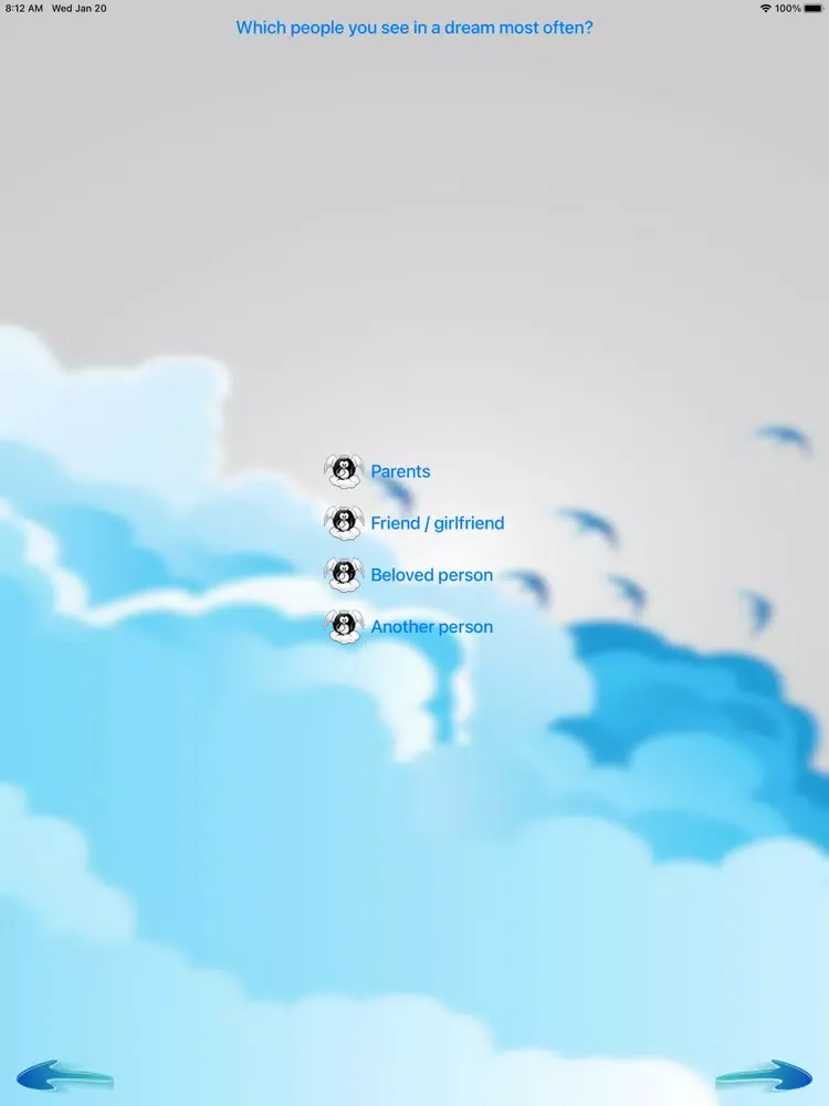 ภาพหน้าจอของ Guardian Angel Test iPad 