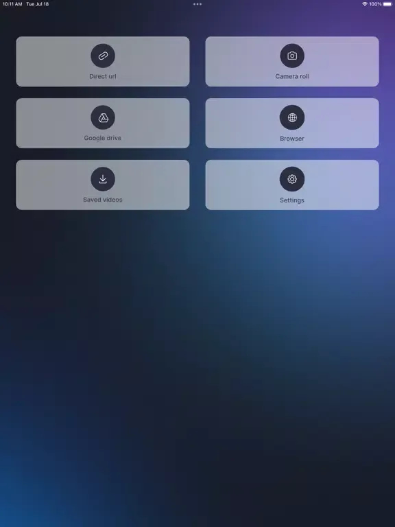 Zrzuty ekranu Video saver: offline video iPad 