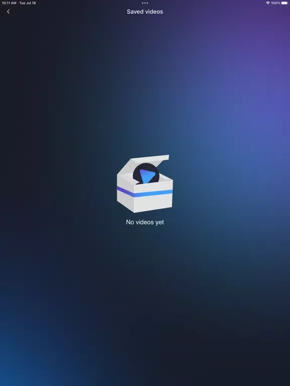 Zrzuty ekranu Video saver: offline video iPad 