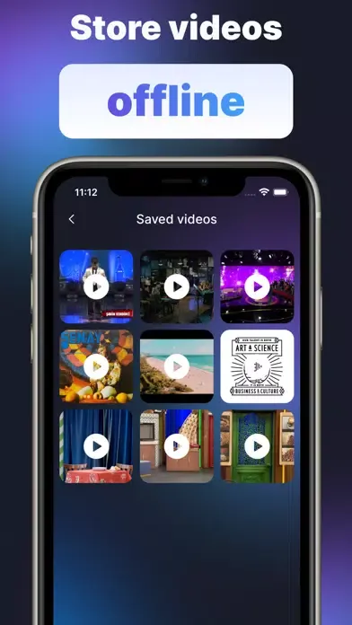 Zrzuty ekranu Video saver: offline video