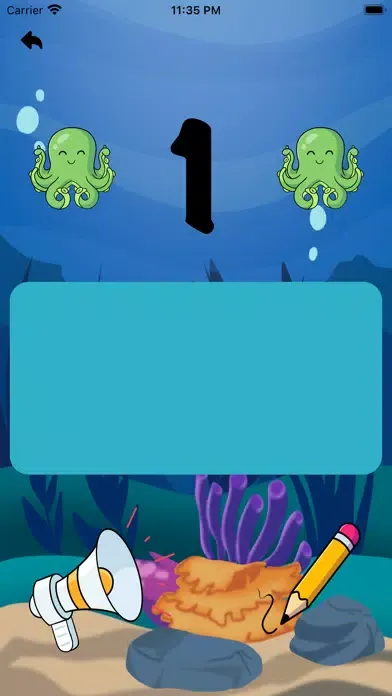Ảnh chụp màn hình của The Alphabet and Numeracy App
