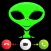 Alien Green Surprise Calls