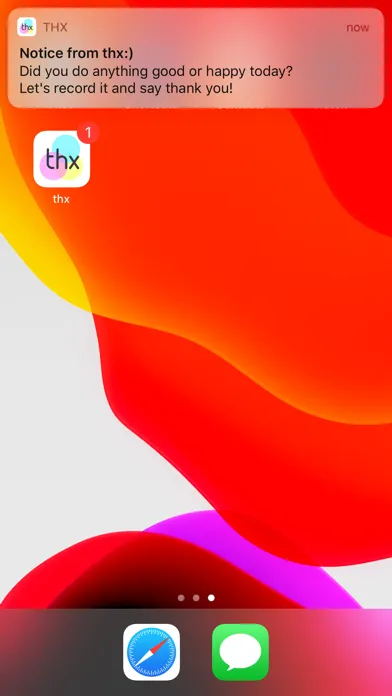 thx :Let's say thank you スクリーンショット