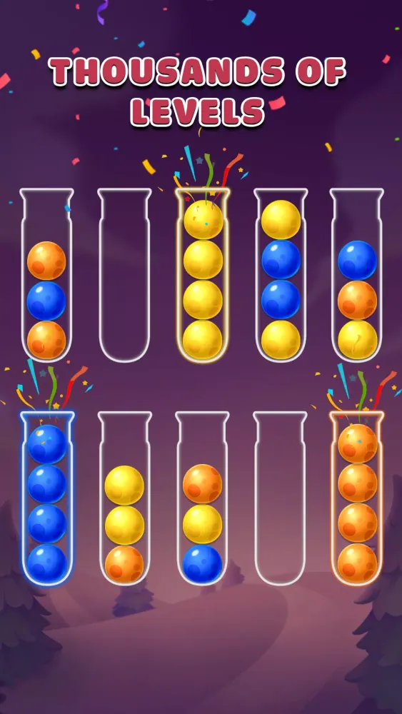 Color Ball Sort Puzzle Screenshots