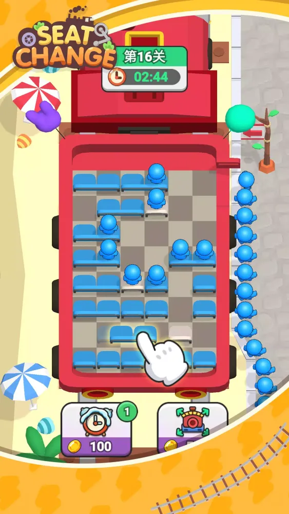 Capturas de tela do Fun Seat Jam: Bus Sort Game
