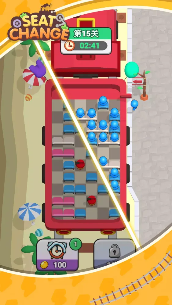 Capturas de tela do Fun Seat Jam: Bus Sort Game