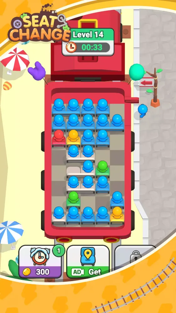 Capturas de tela do Fun Seat Jam: Bus Sort Game