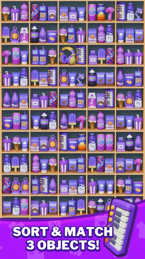 Goods Puzzle: 3D Sorting Games Screenshots