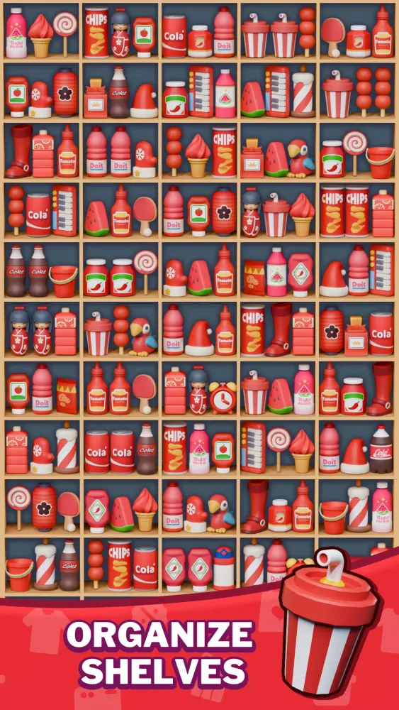 Goods Puzzle: 3D Sorting Games Screenshots