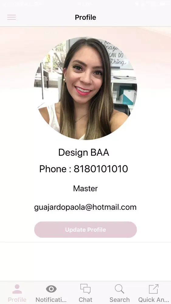 Capturas de tela do BeautyPro App