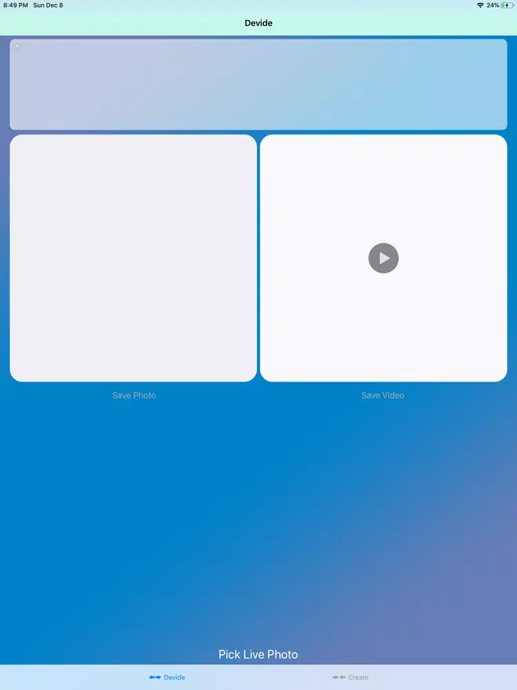 Live Photo Curve iPad  스크린샷