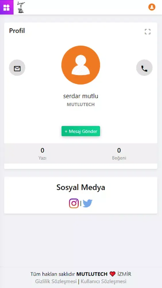Sosyal İzmir应用截图