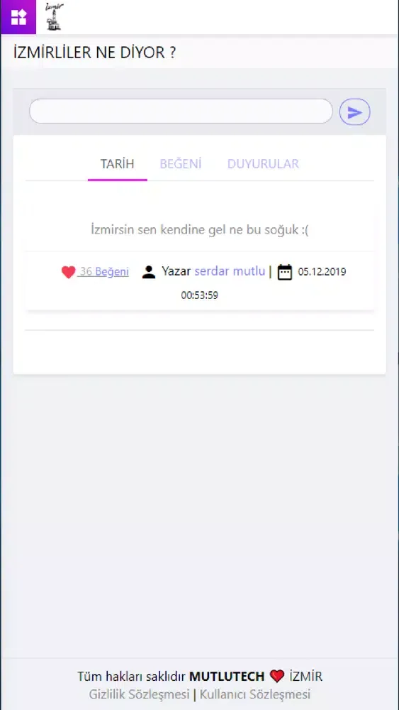 Sosyal İzmir应用截图