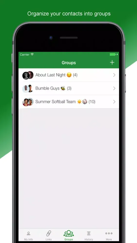 Links - the Contacts companion应用截图