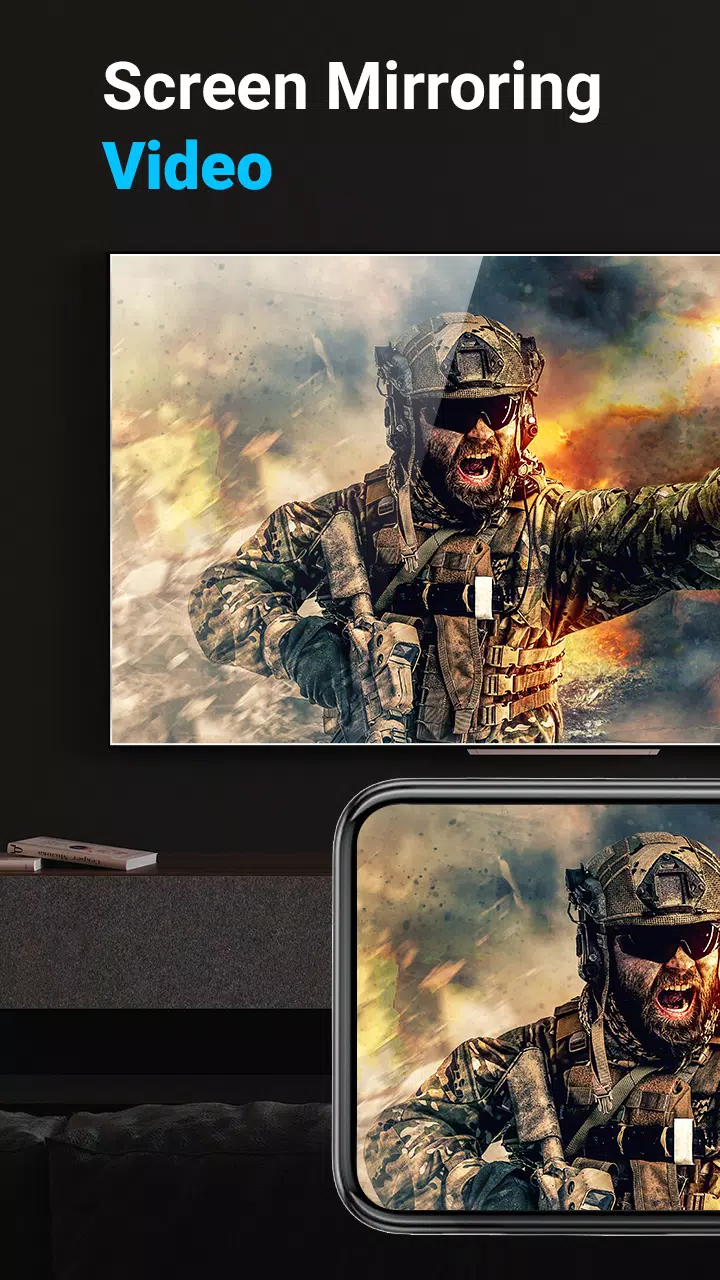 Screen Mirroring in smart view Screenshots