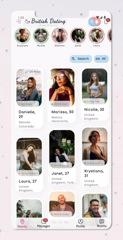 Capturas de pantalla de UK Singles