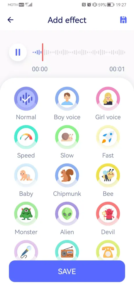 Voice Changer - SoundBox应用截图