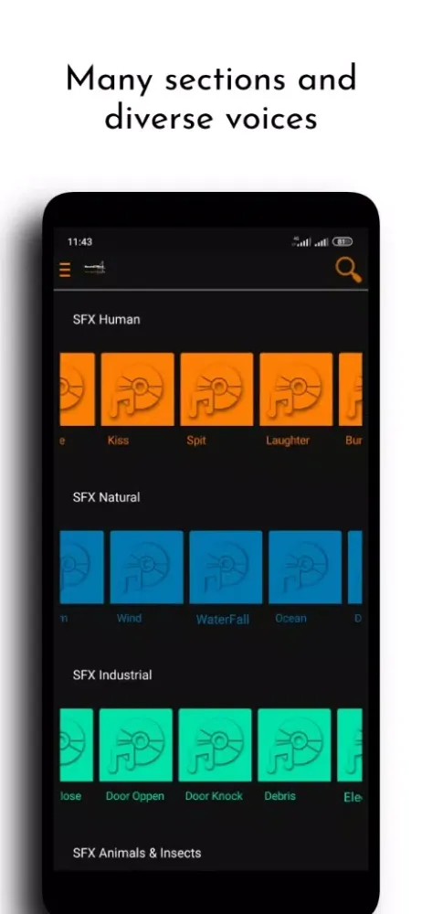 sound effects 4montage سکرین شاٹس