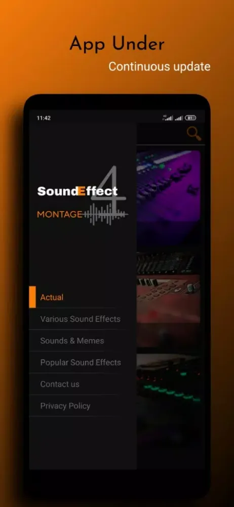 sound effects 4montage سکرین شاٹس