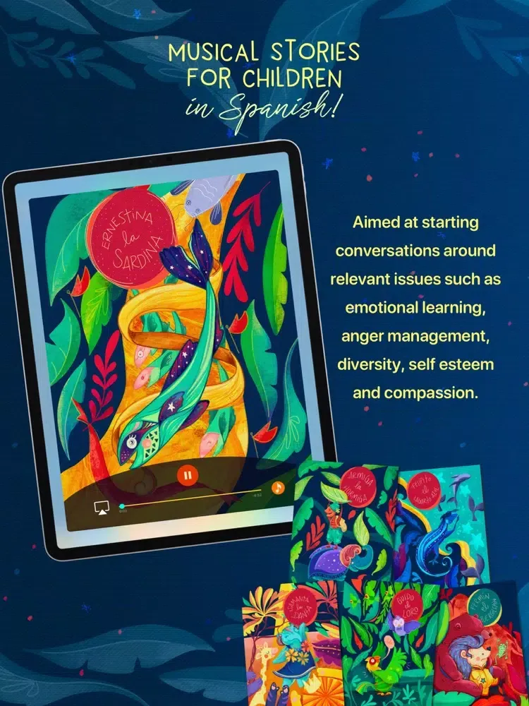 Fabulous - Cuentos y Cantos iPad  Screenshots