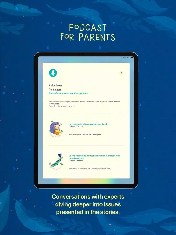 Fabulous - Cuentos y Cantos iPad  Screenshots