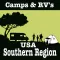 Southern Region Camps & RV's