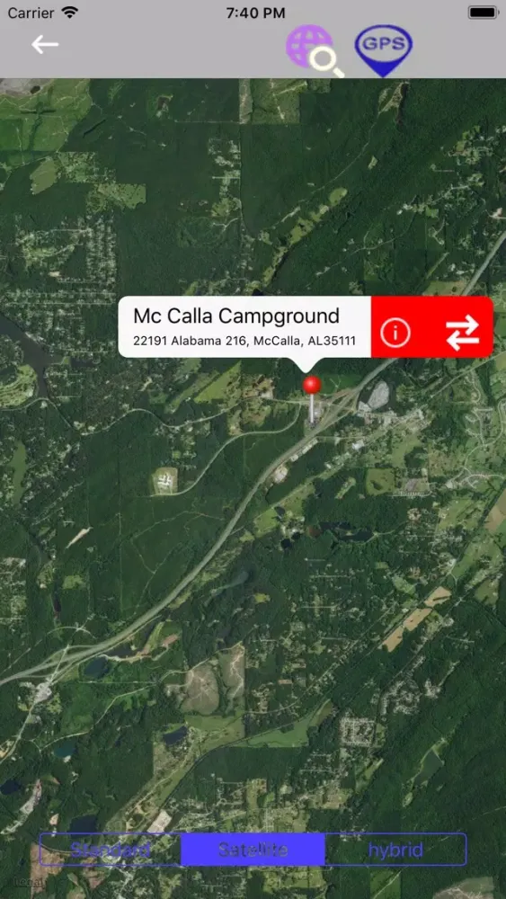 Captures d'écran de Southern Region Camps & RV's