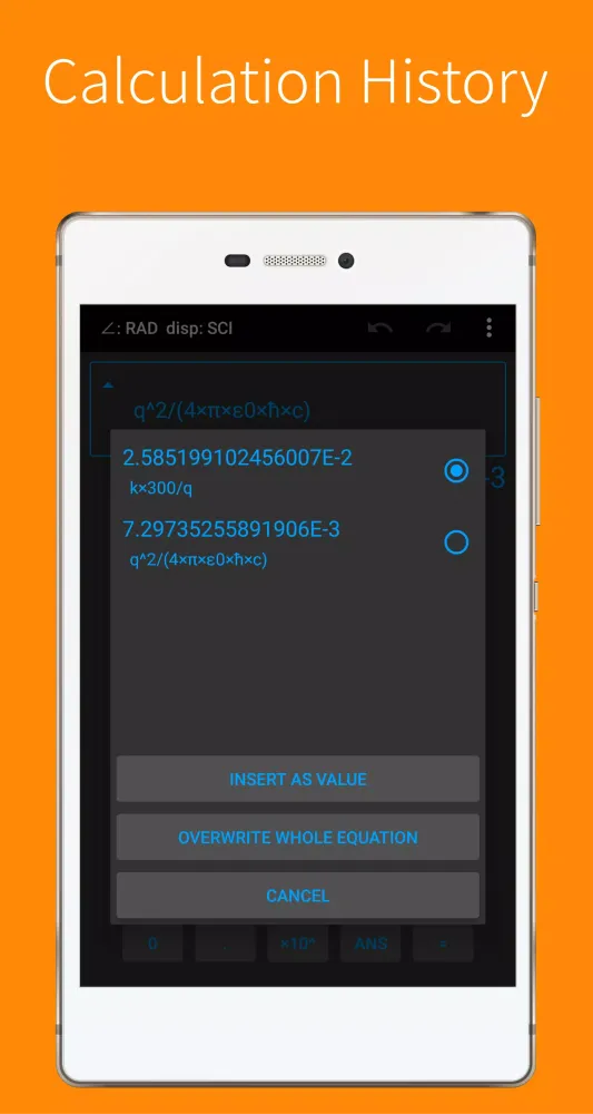 صور Scientific Calculator　　PhysCal
