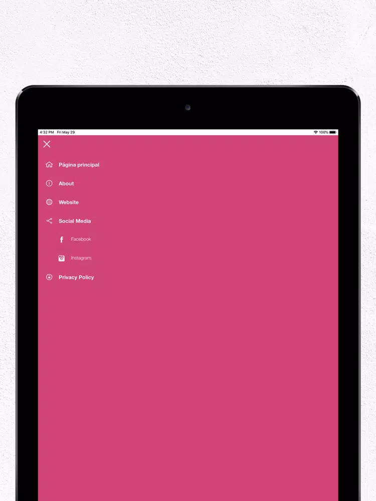 Screenshot di la nueva enjoy iPad 