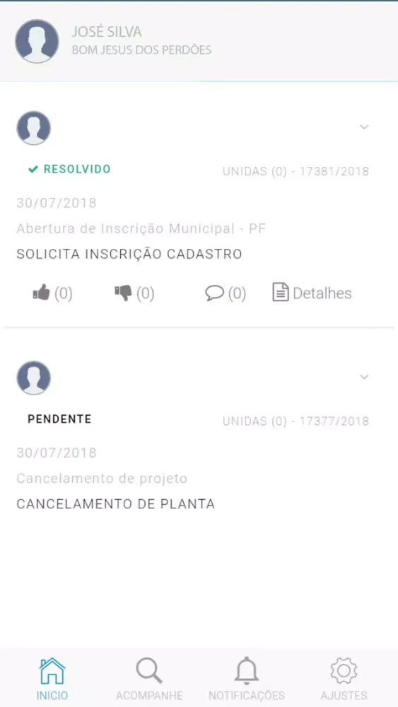 BJ Perdões na Palma da Mão 스크린샷