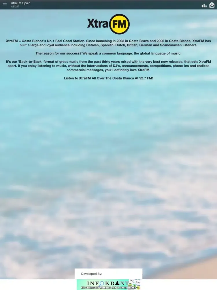 XtraFM Spain iPad 应用截图