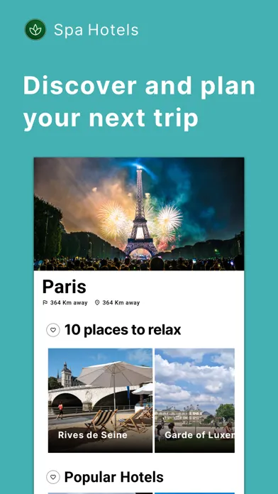 Capturas de pantalla de Hotels and Spas near me