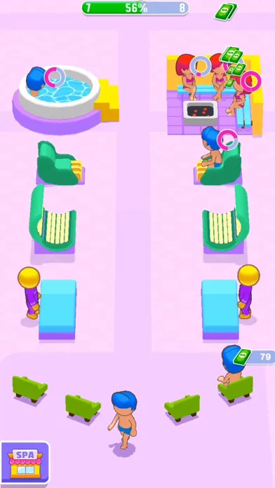 IDLE Spa Salon - 3D Arcade Screenshots