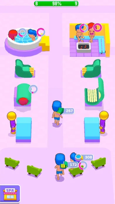 IDLE Spa Salon - 3D Arcade Screenshots