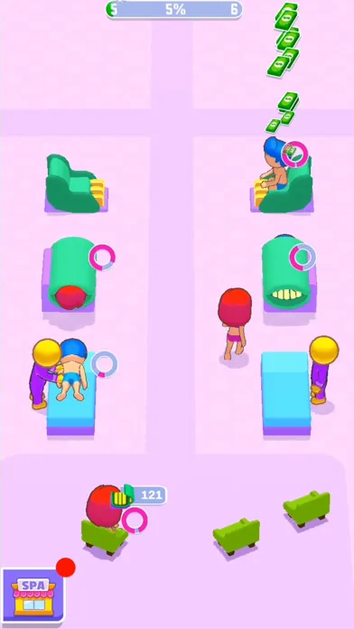 IDLE Spa Salon - 3D Arcade Screenshots